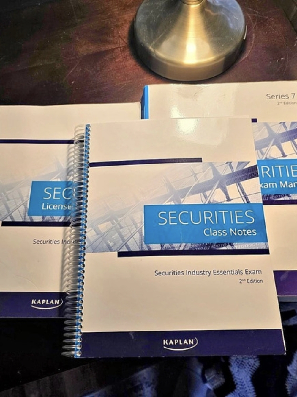 Kaplan Securities Industry Essentials Exam 2nd Edition
Series 7, SIE Exam